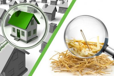 One killer difference between house hunting and finding office space!
