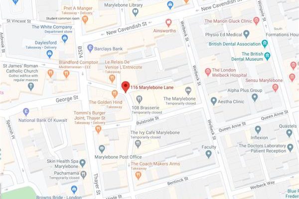Marylebone Lane, Marylebone, London, W1U