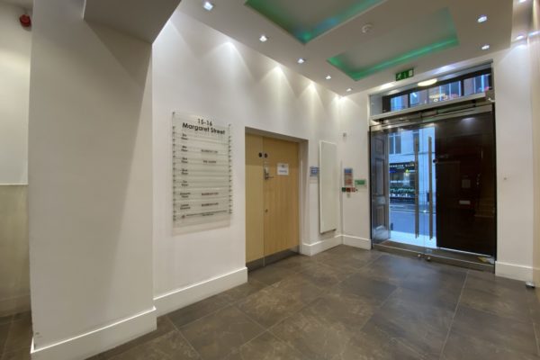 Margaret Street, Noho, London, W1W