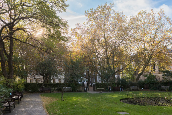 Queen Square, Bloomsbury, London, WC1N
